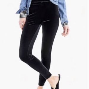 J. Crew Velvet Leggings